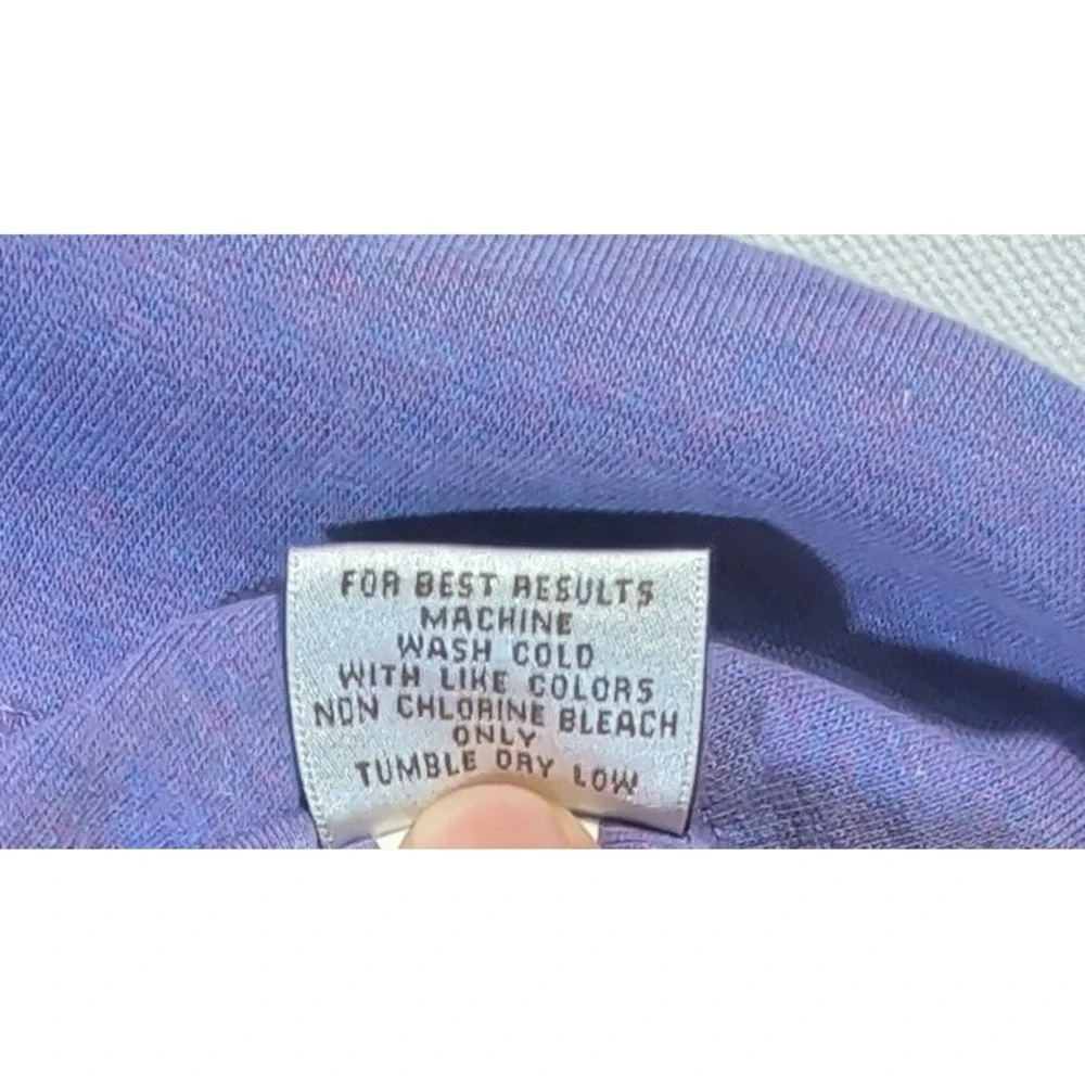 Peter Millar Vest Mens L Purple Fieldstone 1/4 Zip Cotton Sleeveless Pullover